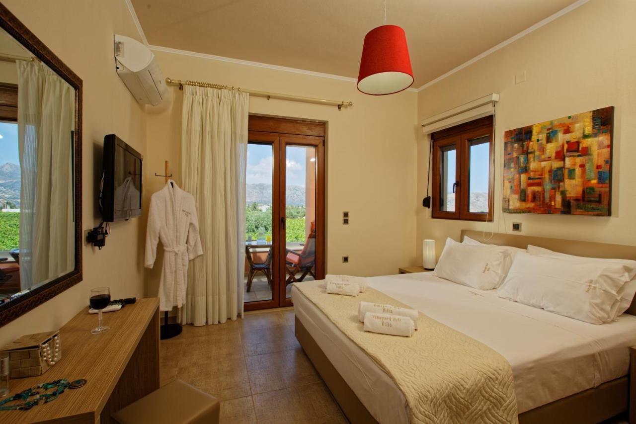 Cretan Vineyard Hill Villa Kato Kalesia المظهر الخارجي الصورة