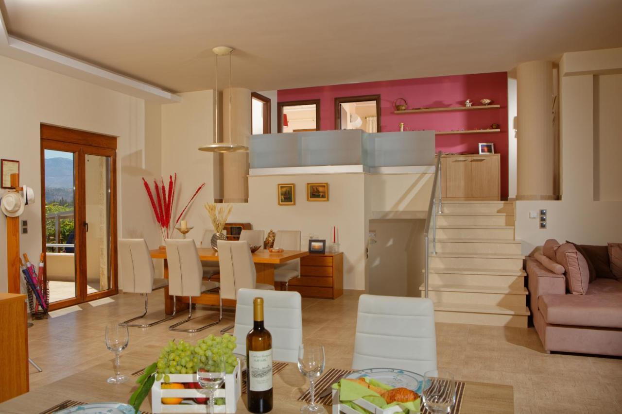 Cretan Vineyard Hill Villa Kato Kalesia المظهر الخارجي الصورة